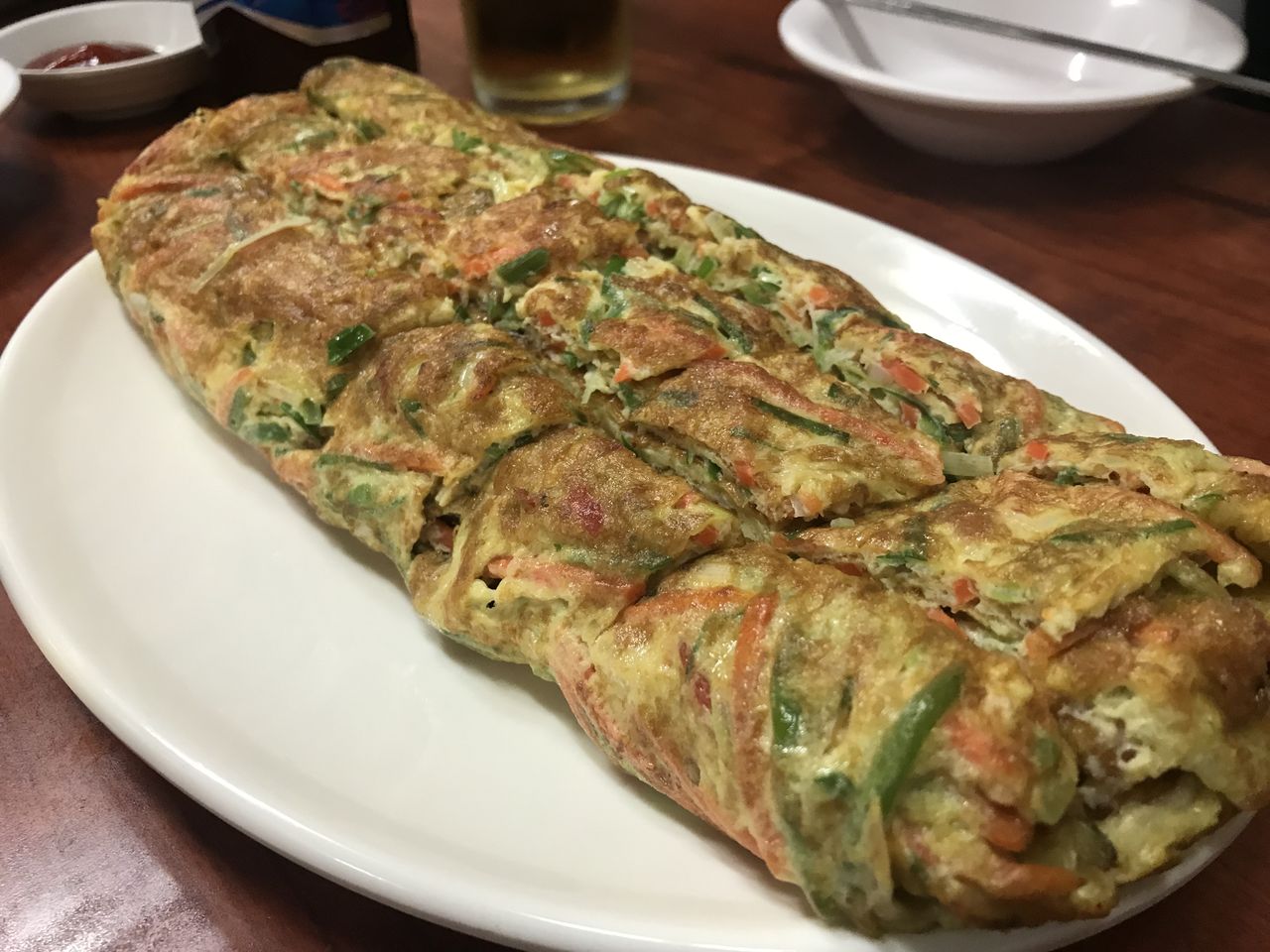 韓国 ソウル ファサン コルベンイのつぶ貝の和え物 揚げ物放浪記 油の大将