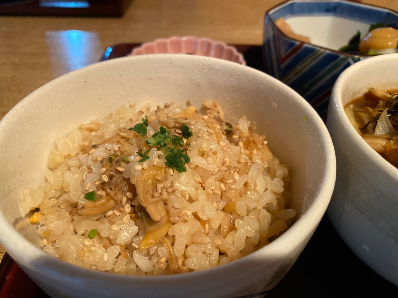 東京 門前中町 深川宿のあさりご飯 深川めし 揚げ物放浪記 油の大将