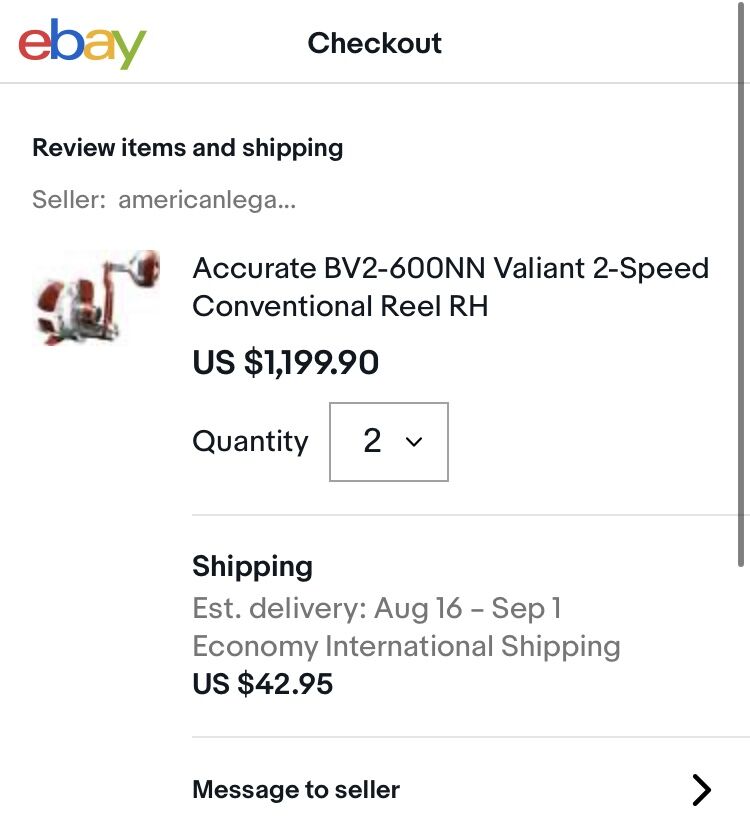 アキュレートリールを「ebay」で個人輸入 : ジギング上級者を アキュレートリールを「ebay」で個人輸入 : ジギング上級者を