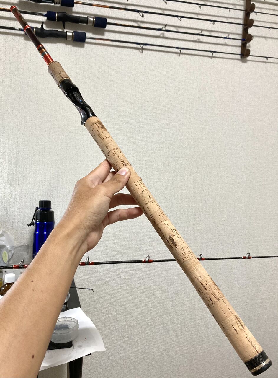 ワールドシャウラ1604SSをオフショア用に改造③～グリップ延長