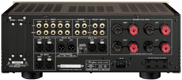 アキュフェーズ、「E-4000」プリメイン・アンプ 登場！ : AC2 Blog
