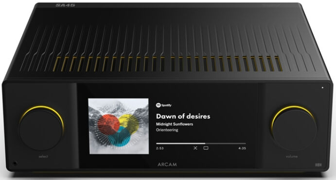 アーカム、音楽ストリーミング機能搭載アンプ「SA35、SA45」 2モデル