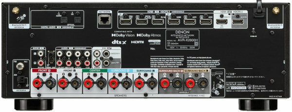 デノン AVR-X2200W Atmos対応 7.1ch やすかろ AVアンプ
