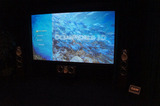 海洋生物 ”3D映像” スクリーンで鑑賞！