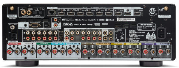 マランツ、「CINEMA 50」 新デザイン採用、9ch AVアンプ発表