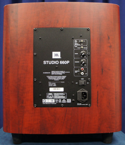JBL 30cm径 サブウーファー 「STUDIO 660P」 パワフルな重低音 JBL 30cm径 サブウーファー 「STUDIO 660P」 パワフルな重低音