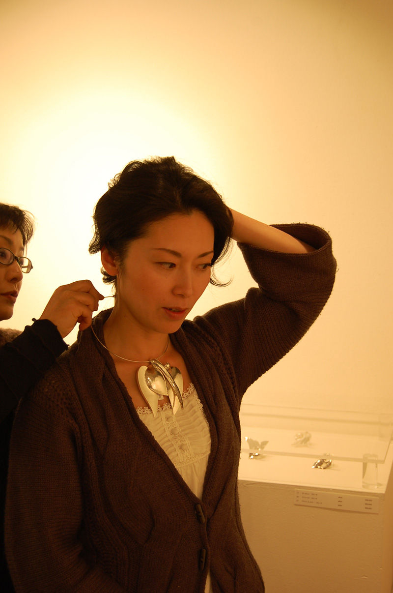 山田礼子ジュエリー展にて : AC,GALLERY STAFF blog