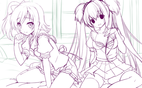 恋咲く都に愛の約束を ～Annaffiare～_電撃HIME５月号描きおろし