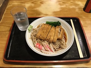 冷しきつねそば