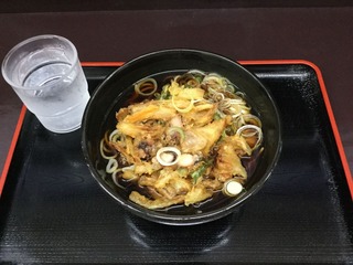 ゲソかき揚げそば