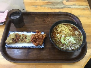 黄そば豚バラ軟骨山賊焼きハーフ