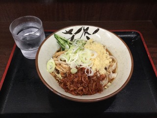冷やしむじなうどん