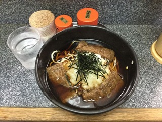 冷しきつねそばおろし