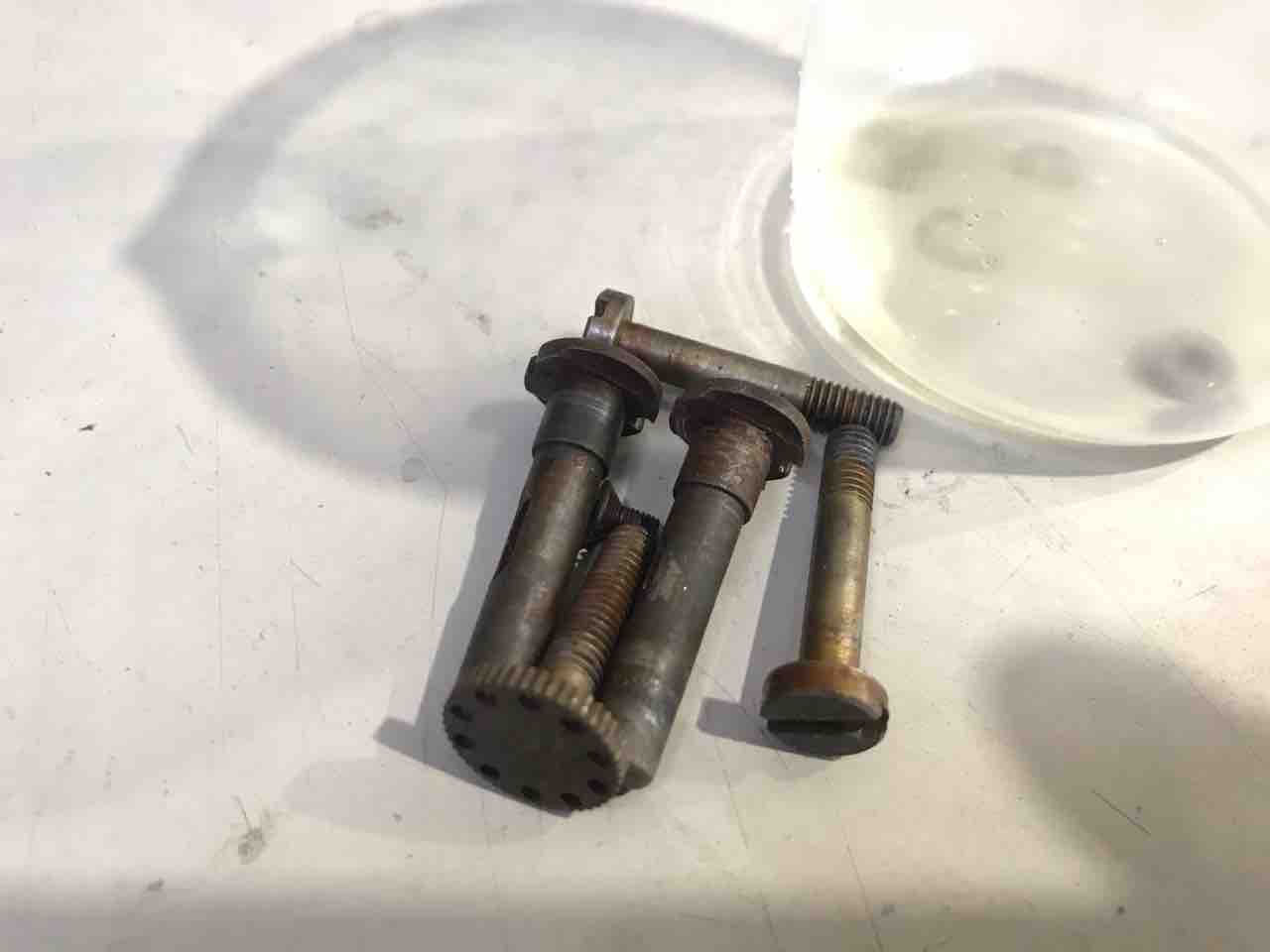 スチールパーツの黒染めなど あんなことやそんなこと