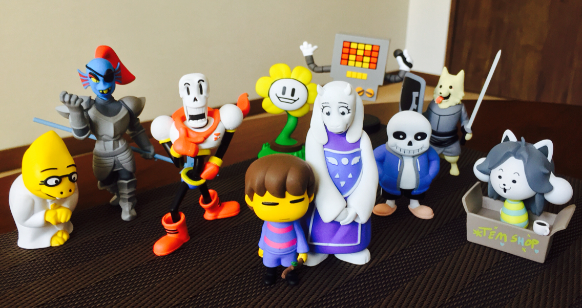 Undertale フィギュアセット 雑多ブログ