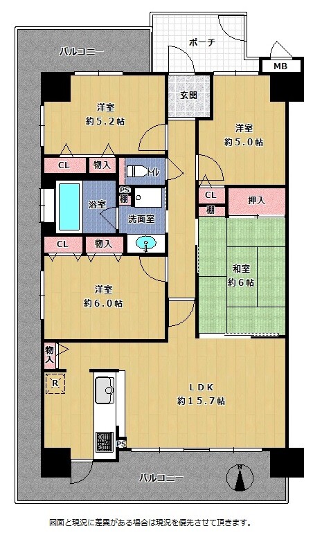 フェルティ間取