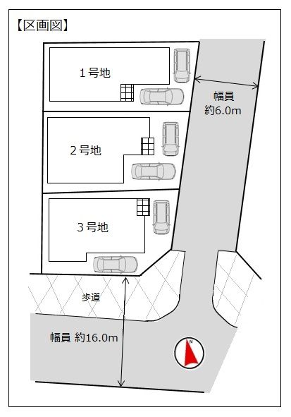 長吉出戸7 区画図
