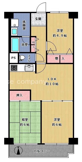 ハウコン 洋伸 間取
