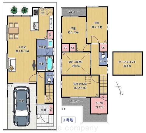 若林 2号地間取_result