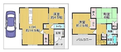 大栄 木の本 間取