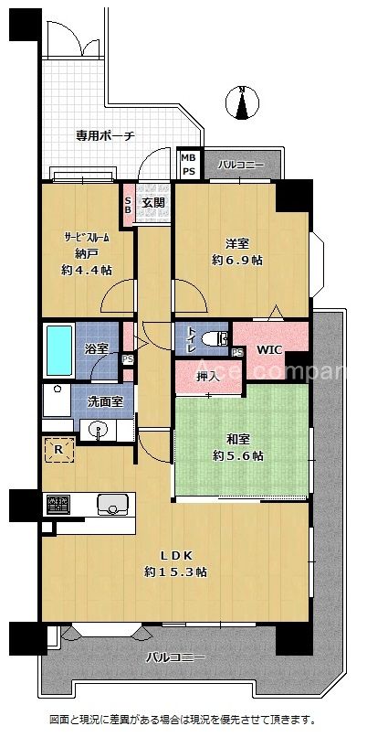 LM加美正覚寺 間取