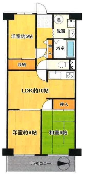クローバー間取り
