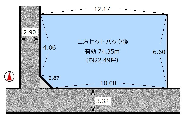 喜連3 土地図
