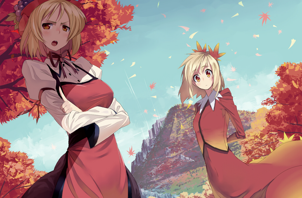 東方 秋 穣子 静葉 壁紙 画像 第3弾 名も無き書庫 東方 秋 穣子 静葉 壁紙 画像 第3弾 名も無き書庫