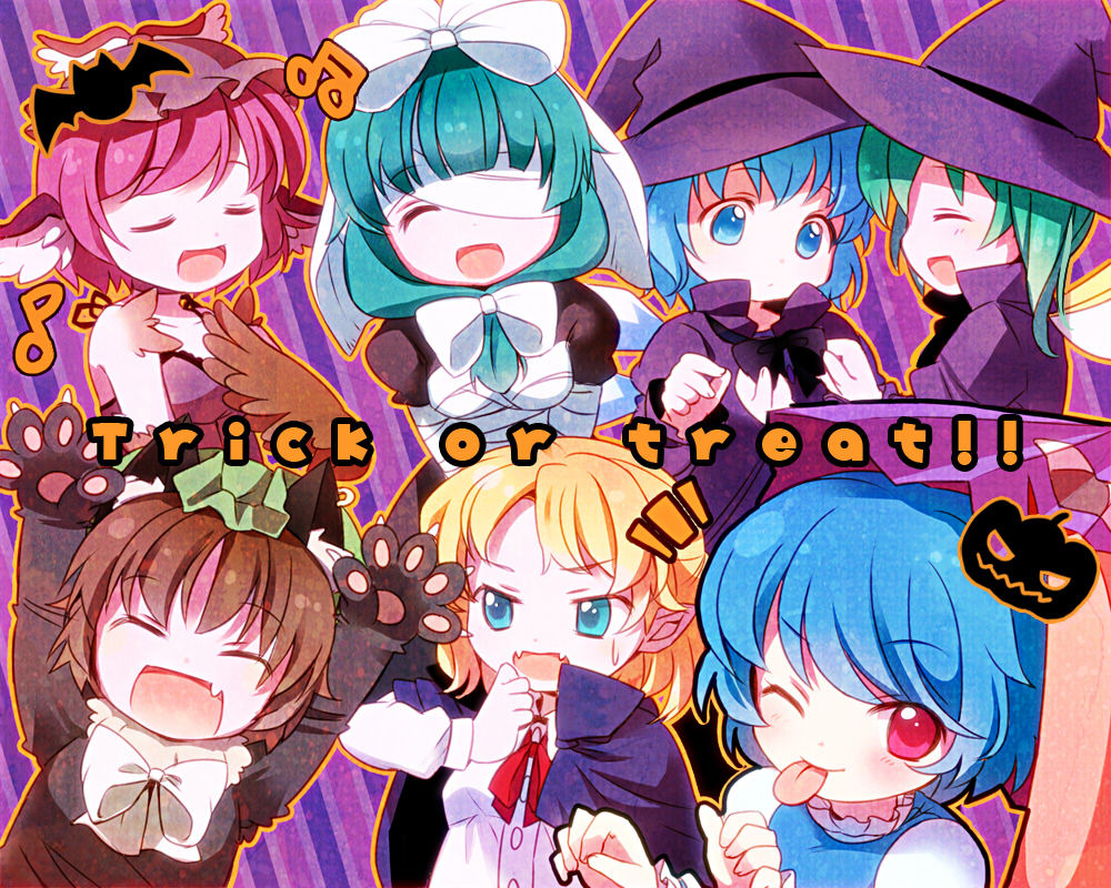 東方 ハロウィン 壁紙 画像 第3弾 名も無き書庫