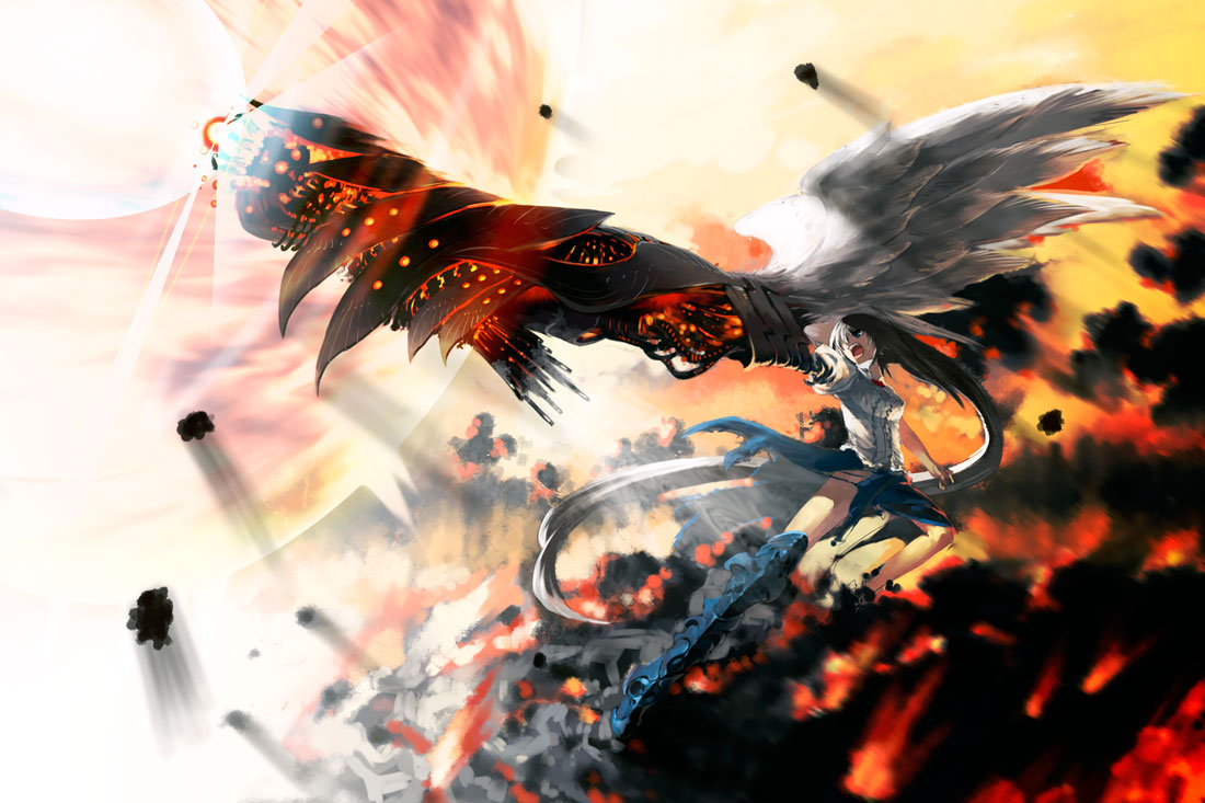 名も無き書庫 [東方]霊烏路 空 壁紙・画像 第5弾 livedoor Blog（ブログ）