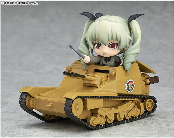 あんこうニュース【ガルパン】＜デイリーニュース＞ドゥーチェが豆戦車でやってくる！「ねんどろいどもあ CV33型快速戦車（L3/33）」予約開始！＼ドゥーチェ！／＼ドゥーチェ！／＼ドゥーチェ！／コメントコメントする