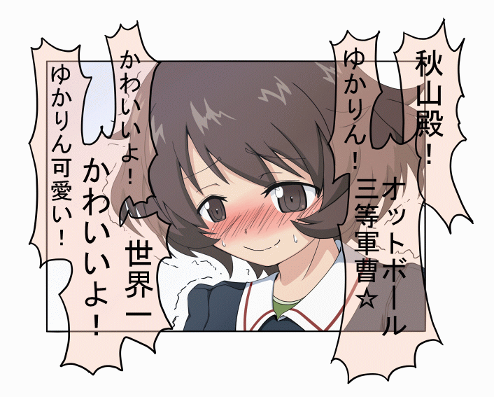 ガルパンの秋山殿 あんこうニュース ガルパンの秋山殿 あんこうニュース
