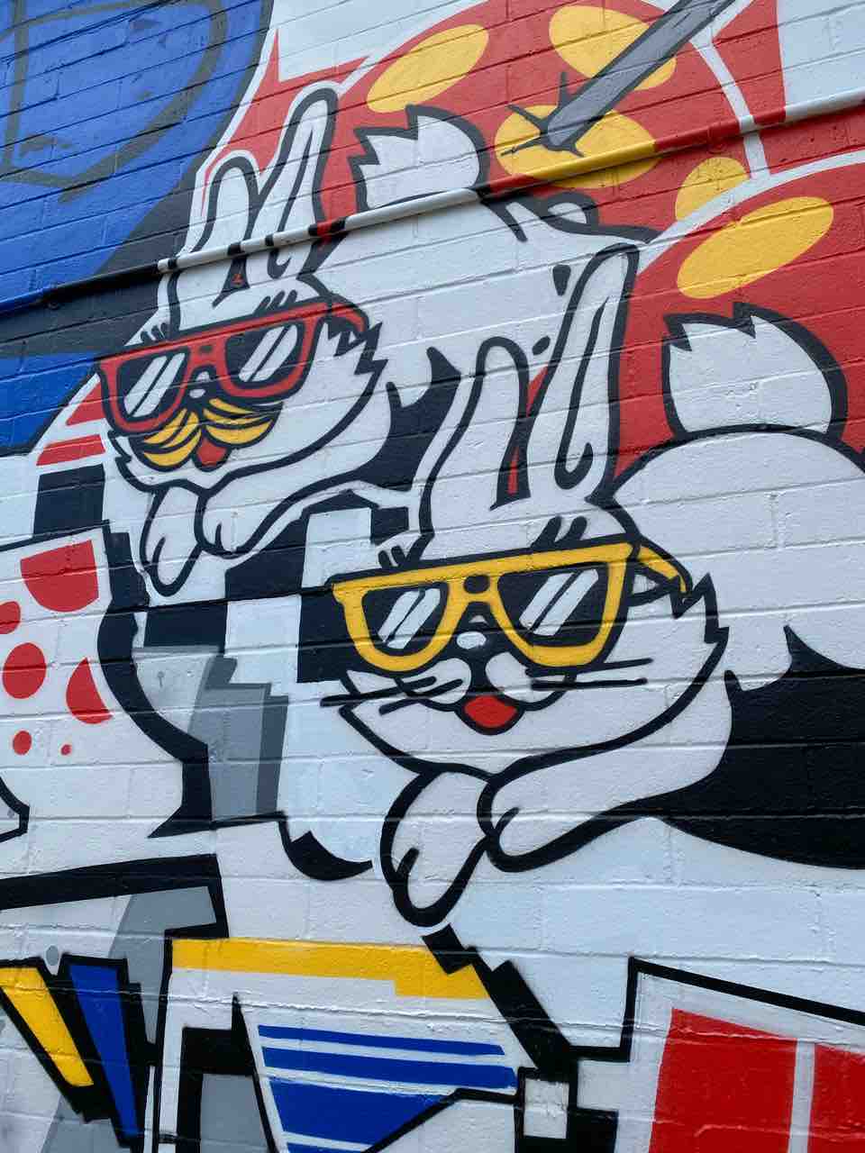 カカアコのウォールアート ハワイ ハワイネコ ブログ