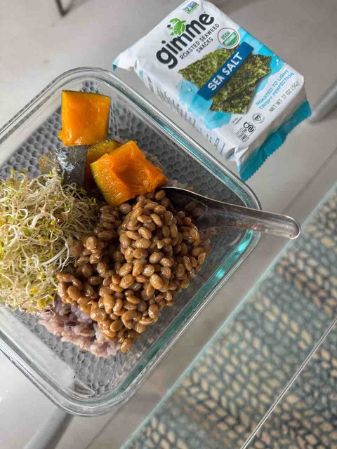 【ご飯日記】なんかずっとお腹空いてる・納豆は塩派です・夜マック