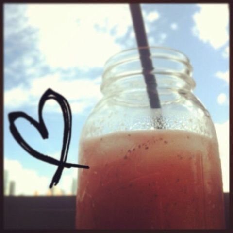 スイカスムージー チアシードレシピ ハワイネコ ブログ