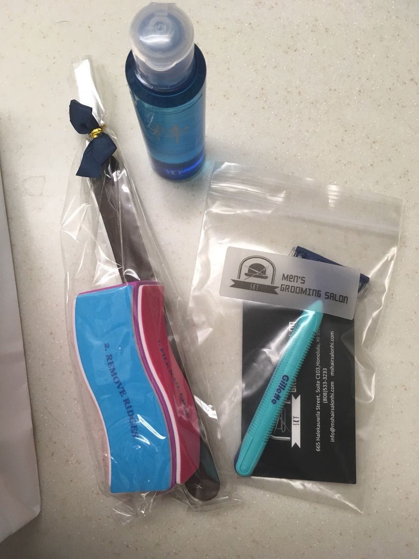 カカアコのメンズグルーミング サロン Sky 日系の床屋さん ハワイネコ ブログ