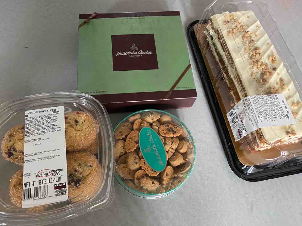 コストコ156ドル分 ホノルルクッキー見つけちゃった ハワイ暮らし ハワイネコ ブログ