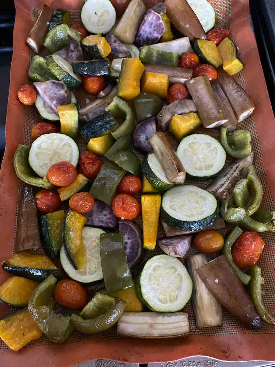 長尾智子さんのレシピを参考に夏野菜のオーブン焼き ハワイ暮らしの自炊 ハワイネコ ブログ