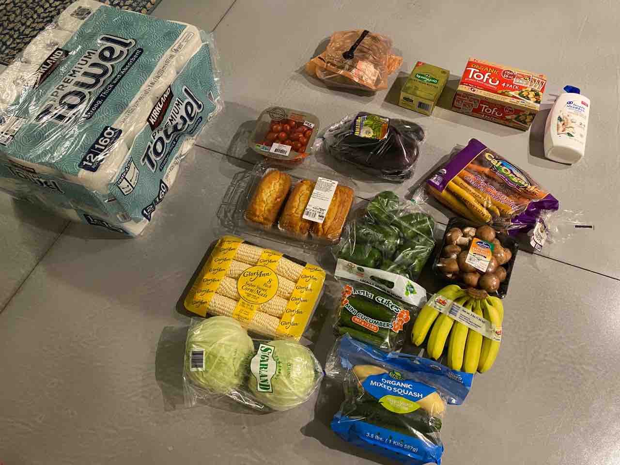 コストコ１４５ドル分 野菜大量 ナマコ見つけた ハワイ暮らし ハワイネコ ブログ