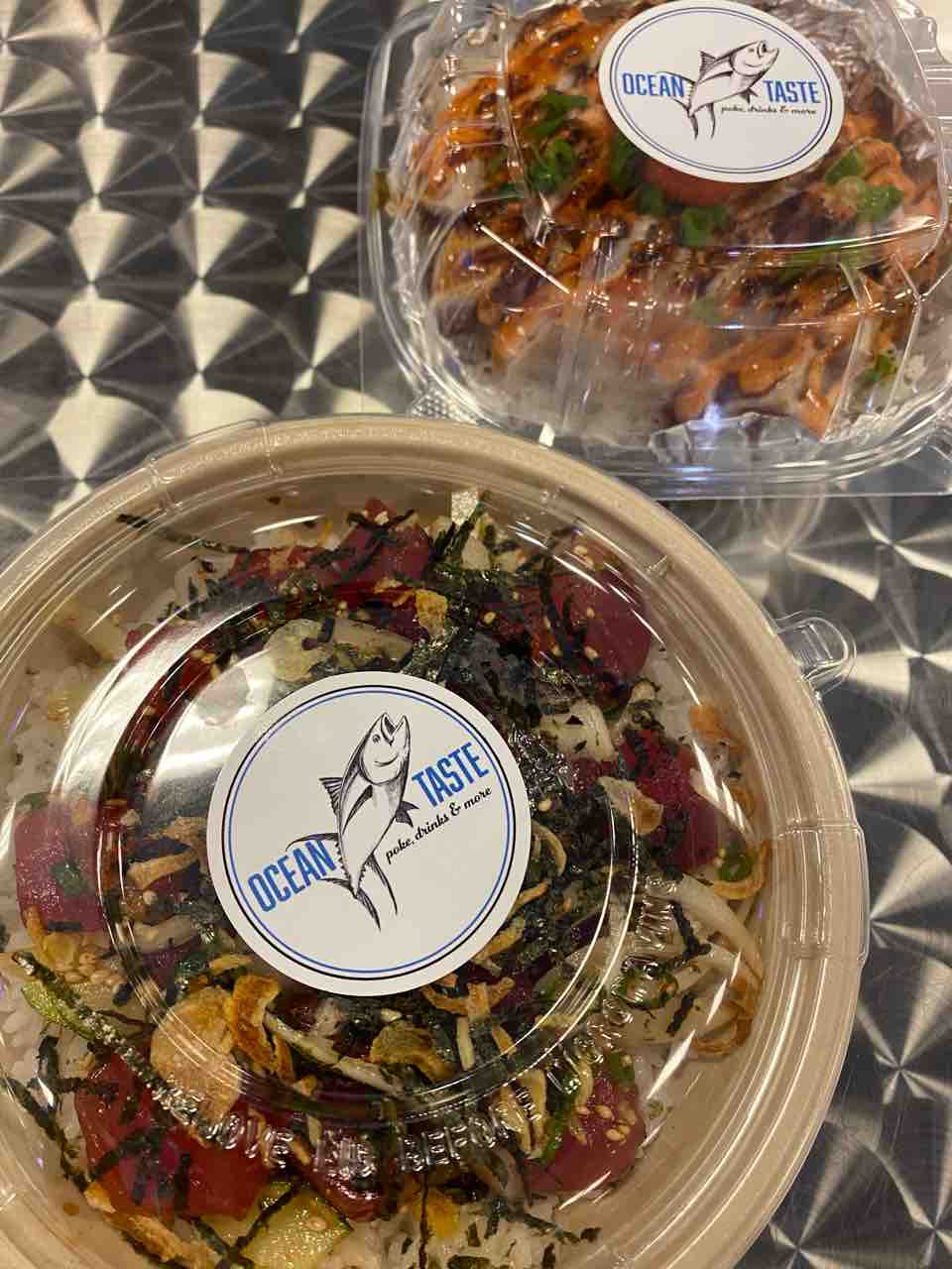 オーシャンテイストの炙りポケボウルが最高 オハナハレ マーケット ハワイ カカアコ ハワイネコ ブログ