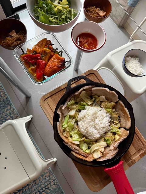 【ダイエットご飯日記】ホールフーズの豚バラ美味・嵐に備えて買い込みたい【1800kcal】