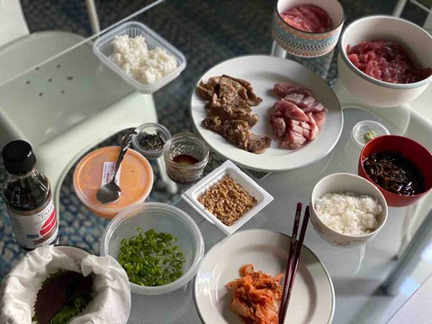 アヒ尽くしディナーと ヌテラのモカラテ ごはん日記 ハワイネコ ブログ