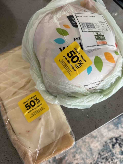 【ご飯日記】半額の丸鶏丸ごと蒸し・バナナケーキ焼きました