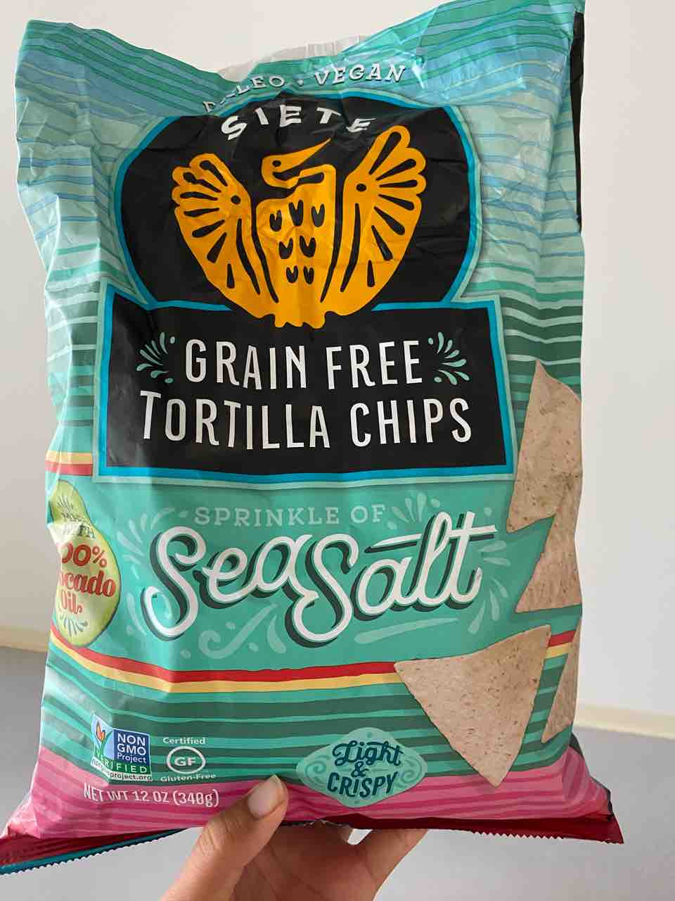 Siete キャッサバとアボカドオイルのトルティーヤ Costcoでセール中 ハワイネコ ブログ