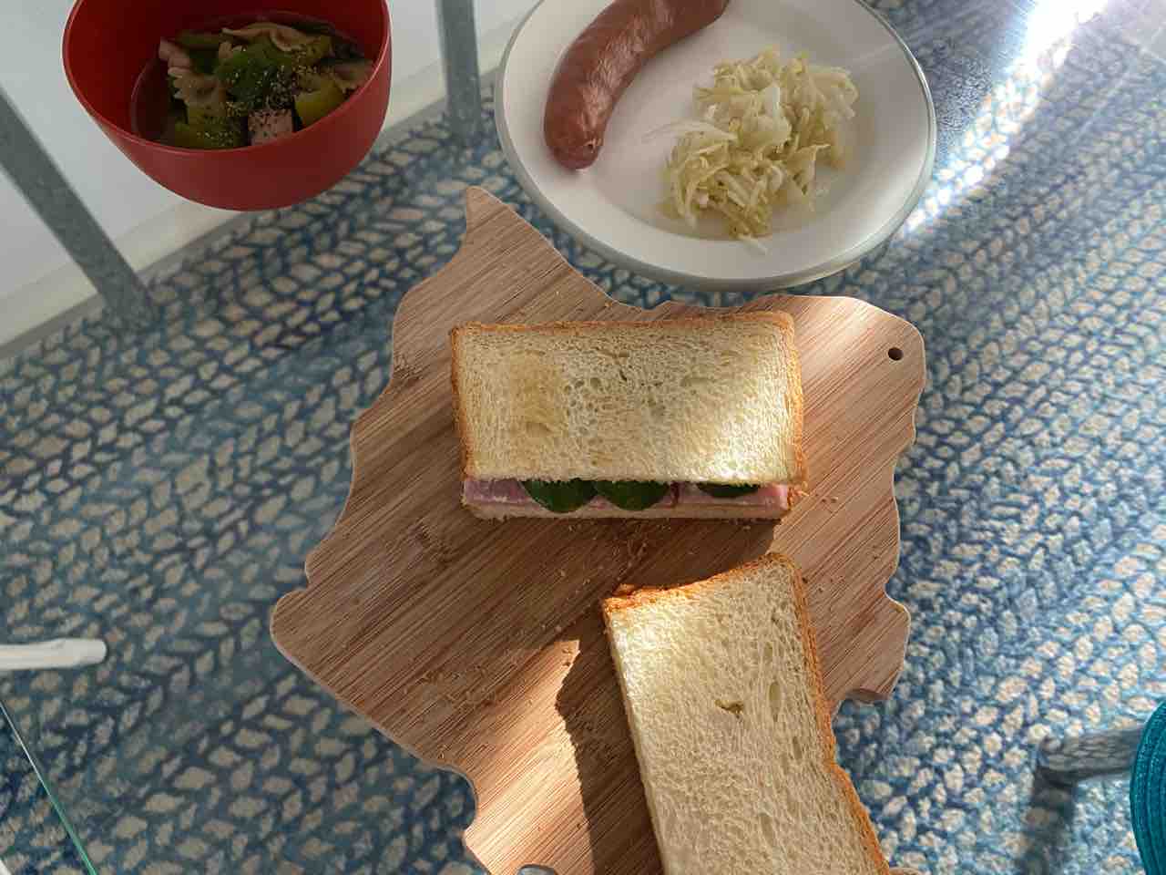 美味しいマンゴーソーセージ朝ごはんと運動あれこれ【ハワイ暮らし 