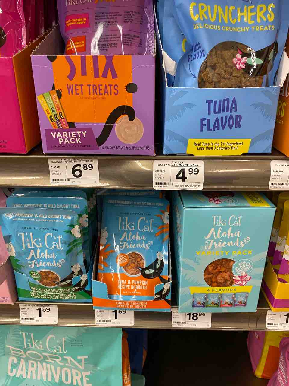 Petco ハワイ土産に良さそうなtiki Catシリーズが可愛い ハワイで猫を飼う ハワイネコ ブログ