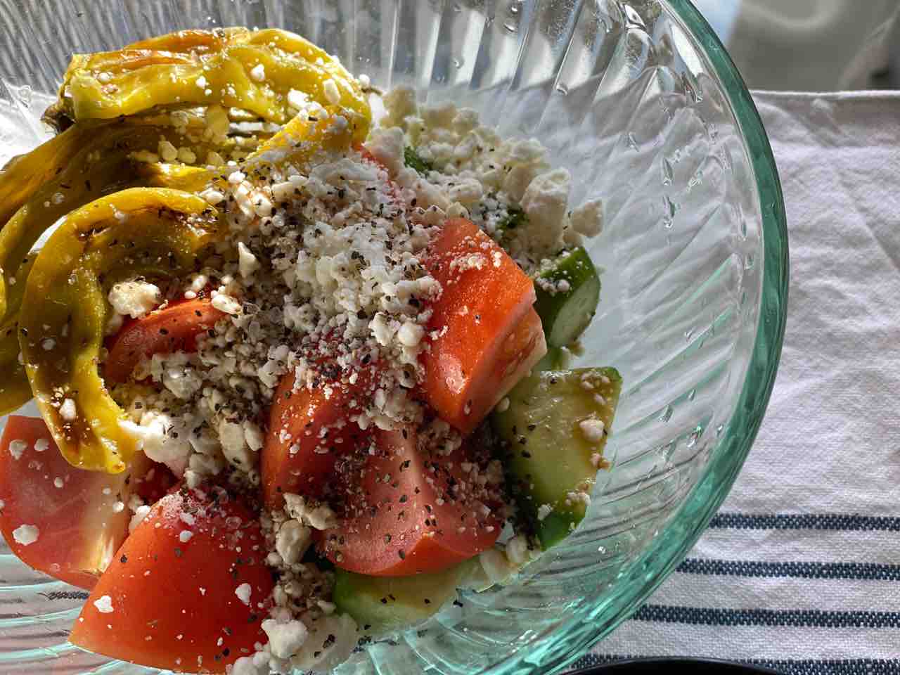 バルサミコ酢で野菜を食べる朝ごはん 野菜チャレンジ ハワイネコ ブログ