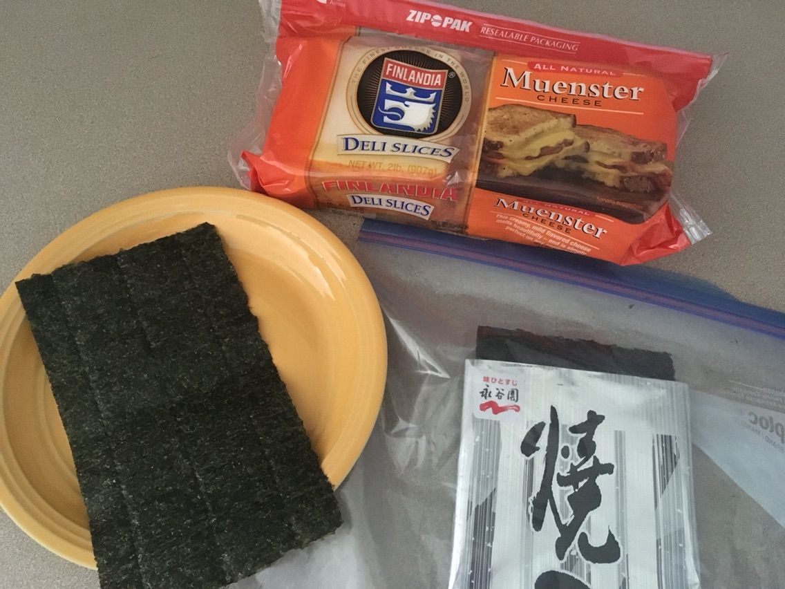 たんぱく質を摂ろう 海苔とチーズの簡単おやつ ハワイネコ ブログ たんぱく質を摂ろう 海苔とチーズの簡単おやつ ハワイネコ ブログ