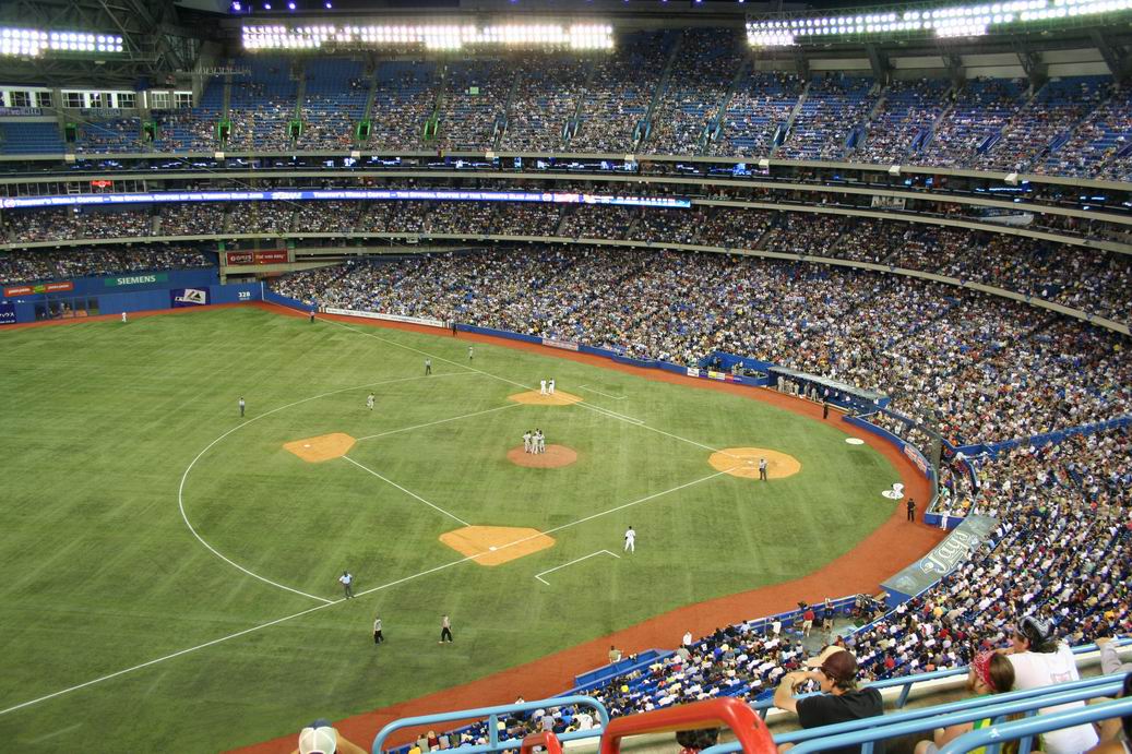 Majorな旅 第二十弾 Rogers Centre Toronto Bluejays