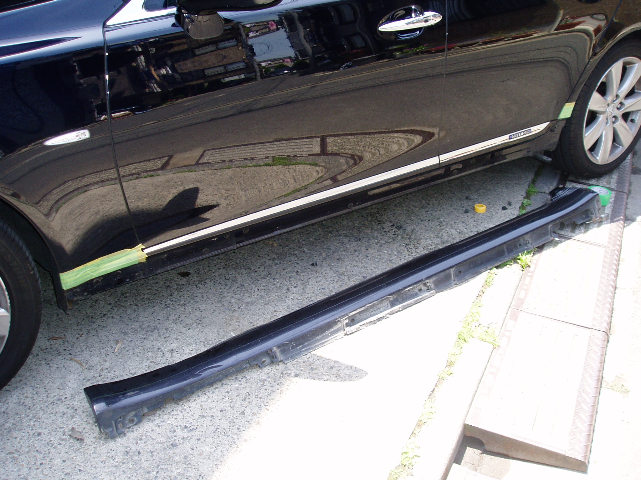 キクちゃん日記 レクサス サイドステップ交換 エーシーモーション オフィシャルブログ